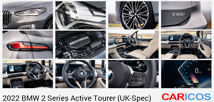 2022 BMW 2 Series 220i Active Tourer (UK-Spec) | Headlight