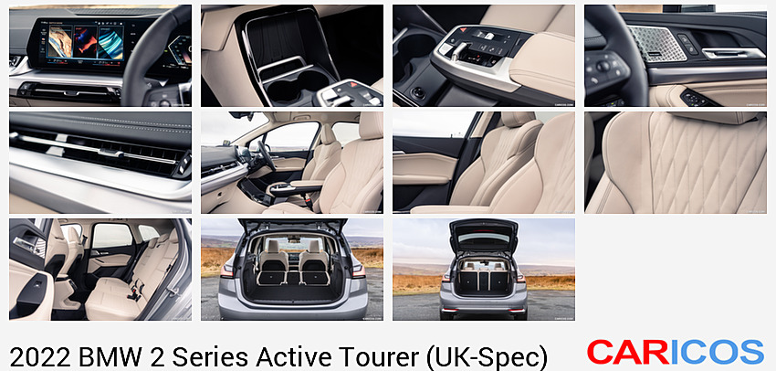 2022 BMW 2 Series 220i Active Tourer (UK-Spec) | Central Console