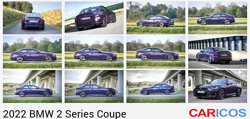 2022 BMW M240i Coupé xDrive (Color: Thundernight Metallic) | Rear