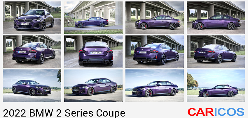 2022 BMW M240i Coupé xDrive (Color: Thundernight Metallic) | Front