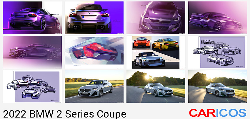 BMW 2 Series Coupe | 2022MY | Design Sketch