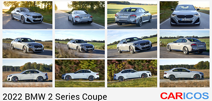 2022 BMW M240i Coupe xDrive (Color: Brooklyn Grey) | Front Three-Quarter