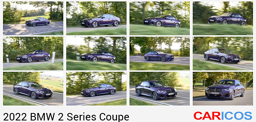 2022 BMW M240i Coupé xDrive (Color: Thundernight Metallic) | Front Three-Quarter