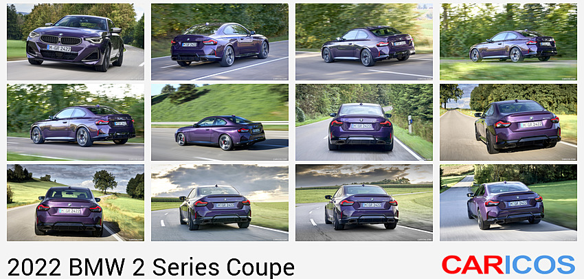 2022 BMW M240i Coupé xDrive (Color: Thundernight Metallic) | Front Three-Quarter