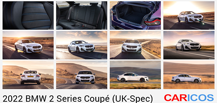 2022 BMW 2 Series M240i Coupé (UK-Spec) | Interior, Front Seats