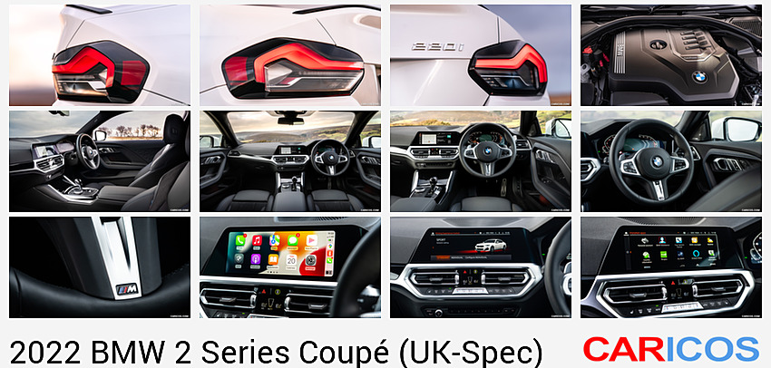 2022 BMW 2 Series 220i Coupé (UK-Spec) | Tail Light
