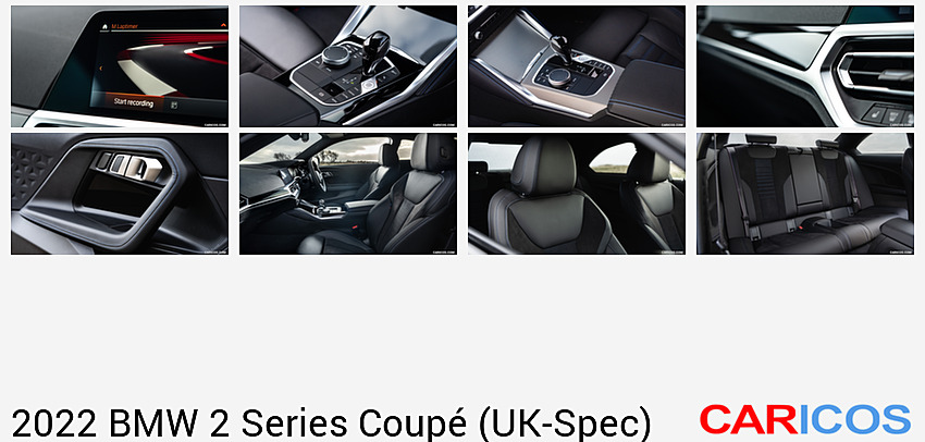 2022 BMW 2 Series 220i Coupé (UK-Spec) | Interior, Detail