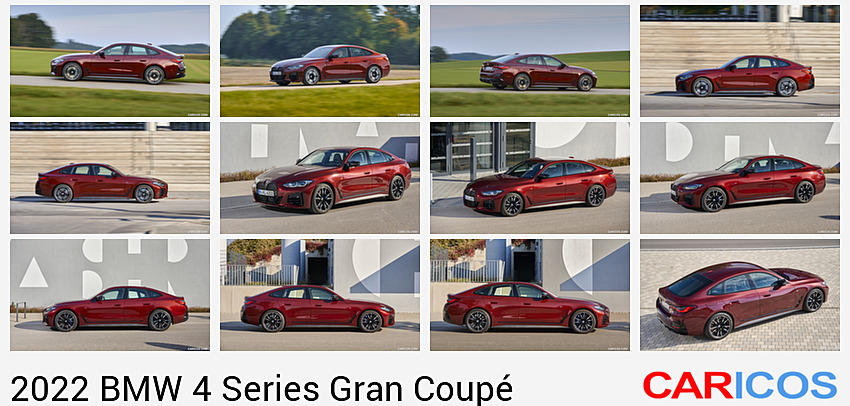 2022 BMW M440i xDrive Gran Coupe (Color: Aventurine Red) | Side