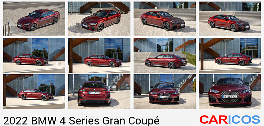 2022 BMW M440i xDrive Gran Coupe (Color: Aventurine Red) | Front Three-Quarter