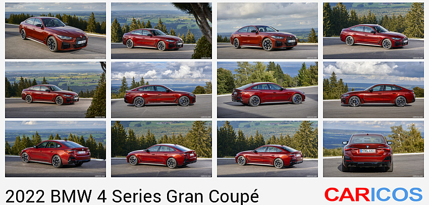2022 BMW M440i xDrive Gran Coupe (Color: Aventurine Red) | Front Three-Quarter