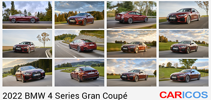 2022 BMW M440i xDrive Gran Coupe (Color: Aventurine Red) | Side