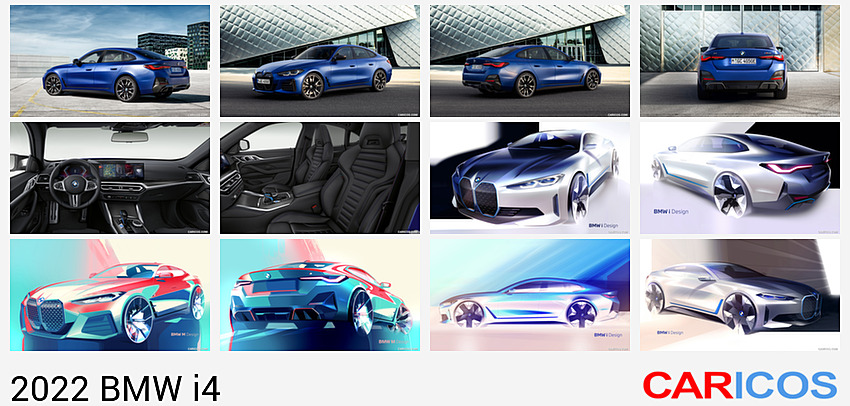 BMW i4 | 2022MY |  M50 | Rear Three-Quarter