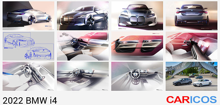 BMW i4 | 2022MY | Design Sketch