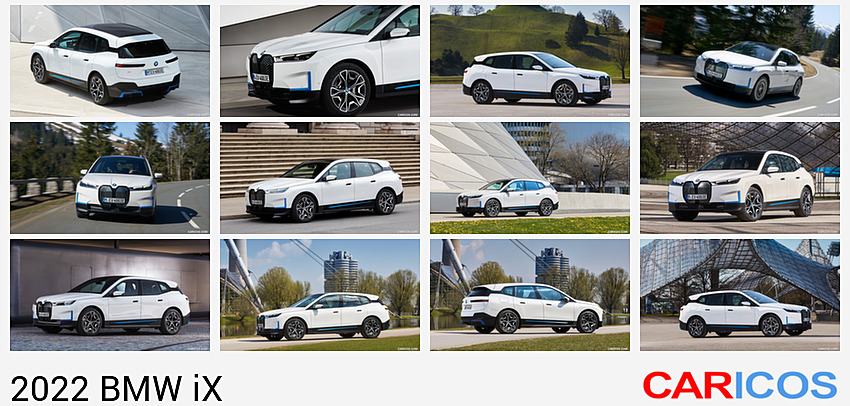 BMW iX | 2022MY |  xDrive40 | Rear Three-Quarter