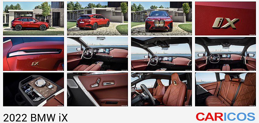 BMW iX interior discretely integrates high-tech features