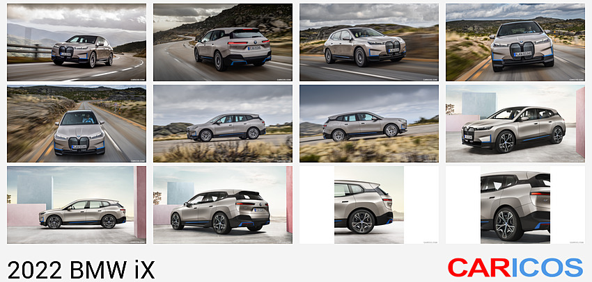 BMW iX | 2022MY | Front Three-Quarter