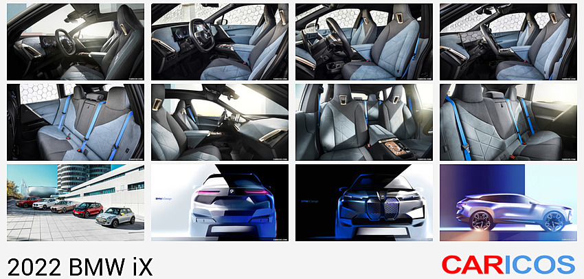 BMW iX | 2022MY | Interior, Front Seats