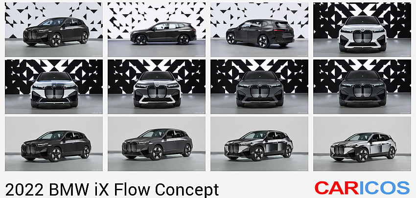 BMW iX Flow Concept | 2022MY | Front Three-Quarter
