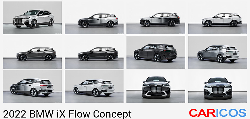 BMW iX Flow Concept | 2022MY | Front Three-Quarter