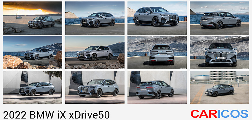 BMW iX xDrive50 | 2022MY | Front Three-Quarter