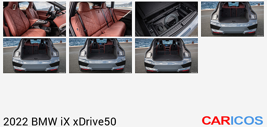 BMW iX xDrive50 | 2022MY | Interior, Front Seats