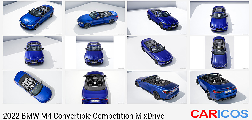 BMW M4 Convertible Competition M xDrive | 2022MY | Front Three-Quarter