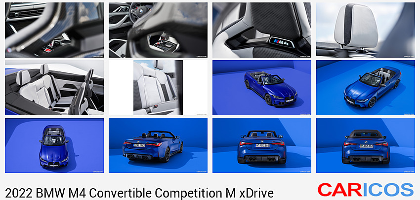 BMW M4 Convertible Competition M xDrive | 2022MY | Interior, Detail