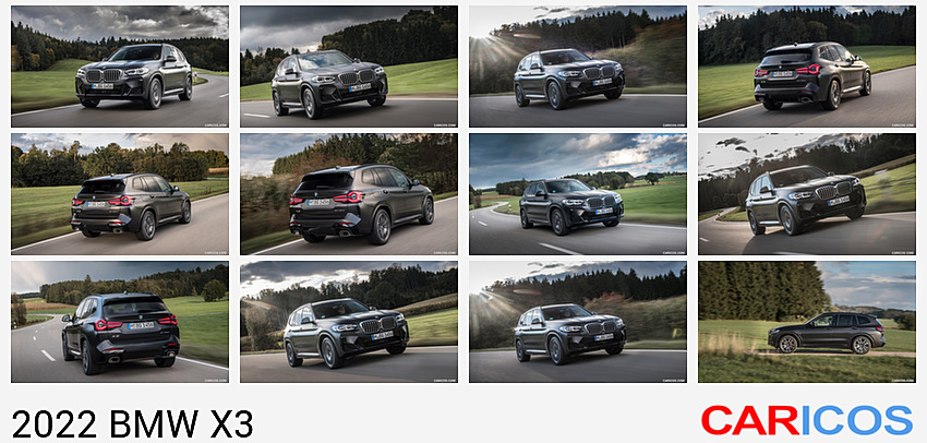 BMW X3 | 2022MY | Front Three-Quarter