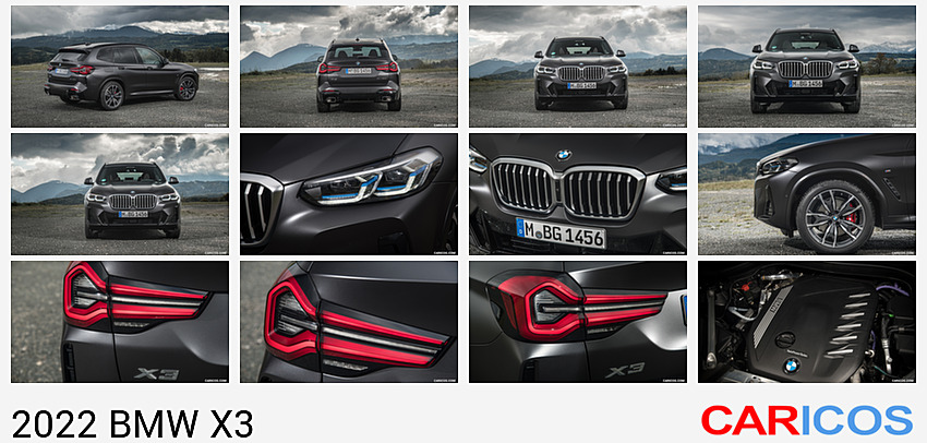 BMW X3 | 2022MY | Rear Three-Quarter