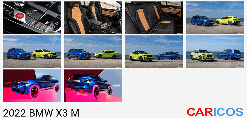 BMW X3 M | 2022MY | Central Console