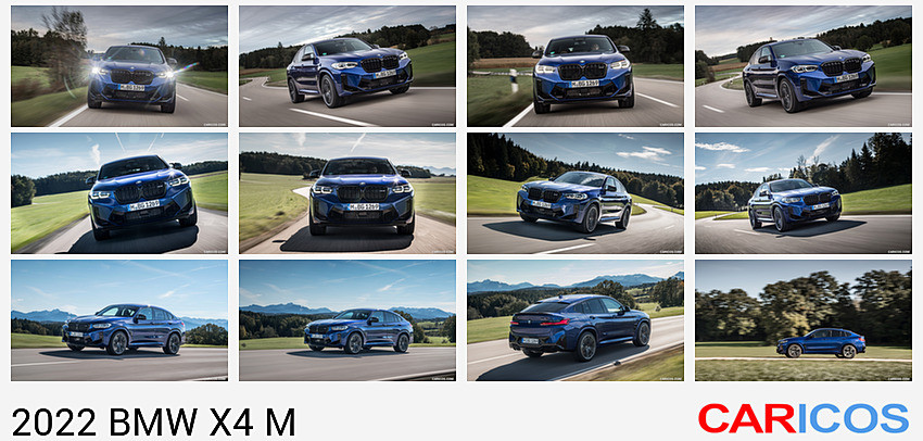 BMW X4 M | 2022MY | (Color: Marina Bay Blue metallic) | Front