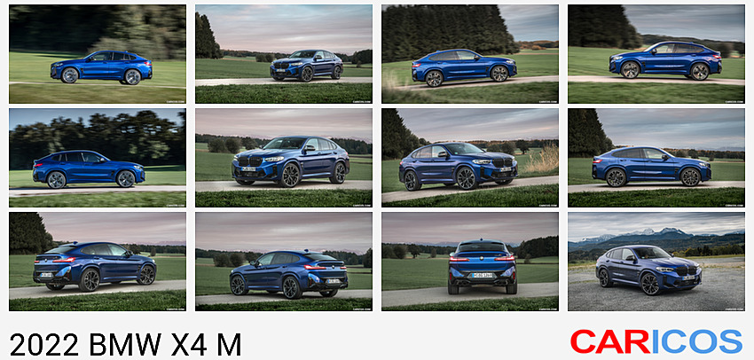 BMW X4 M | 2022MY | (Color: Marina Bay Blue metallic) | Side