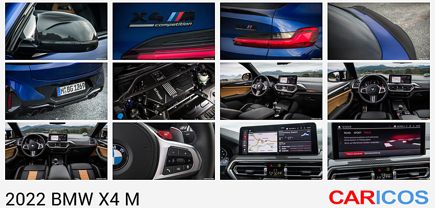 BMW X4 M | 2022MY | (Color: Marina Bay Blue metallic) | Mirror