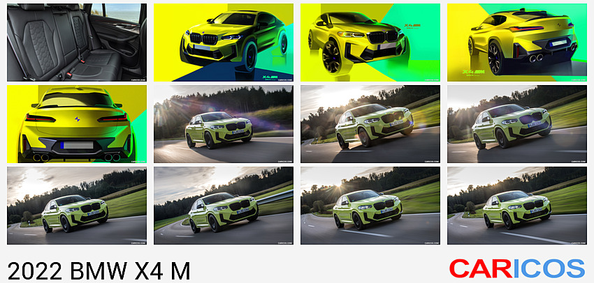 BMW X4 M | 2022MY | Interior, Rear Seats