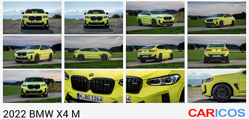 BMW X4 M | 2022MY | (Color: Sao Paulo Yellow) | Front
