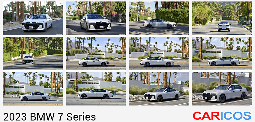 2023 BMW 760i xDrive (Color: Mineral White Metallic; US-Spec) | Front