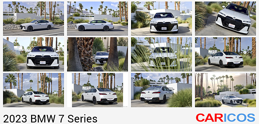 2023 BMW 760i xDrive (Color: Mineral White Metallic; US-Spec) | Front Three-Quarter