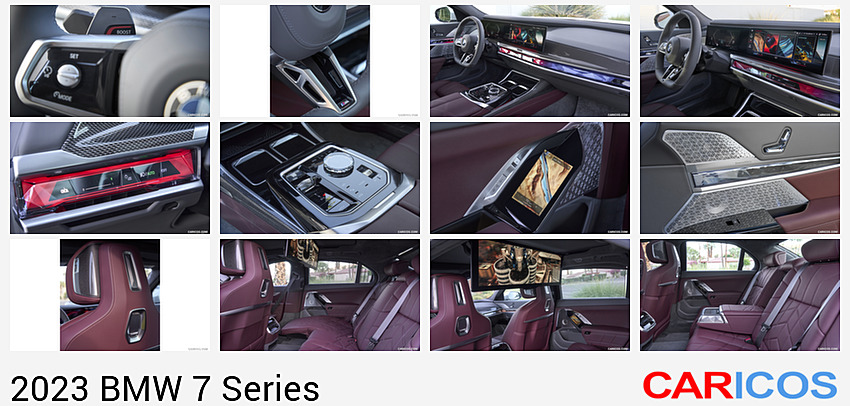2023 BMW 760i xDrive (Color: Mineral White Metallic; US-Spec) | Interior, Steering Wheel