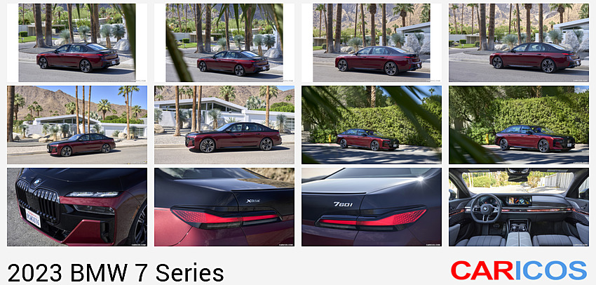 2023 BMW 760i xDrive (Color: Aventurin Red Metallic Two-Tone; US-Spec)