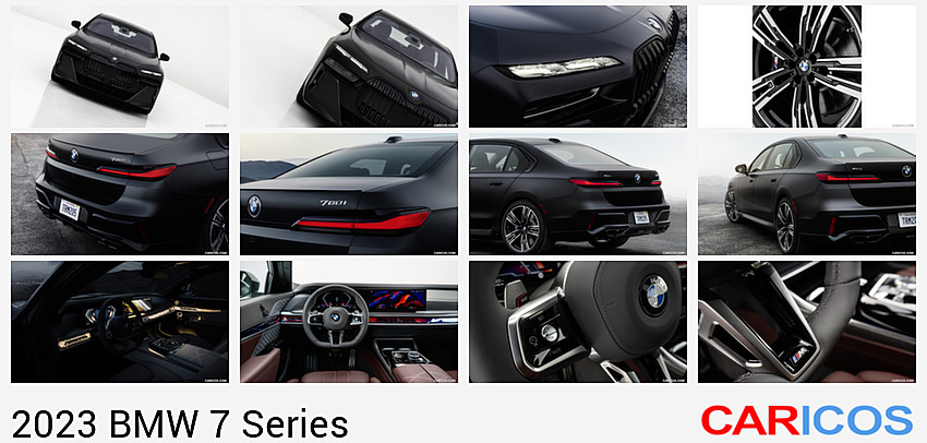 BMW 7 Series | 2023MY |  760i xDrive | Rear Three-Quarter | Front