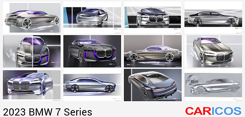 BMW 7 Series | 2023MY | Design Sketch