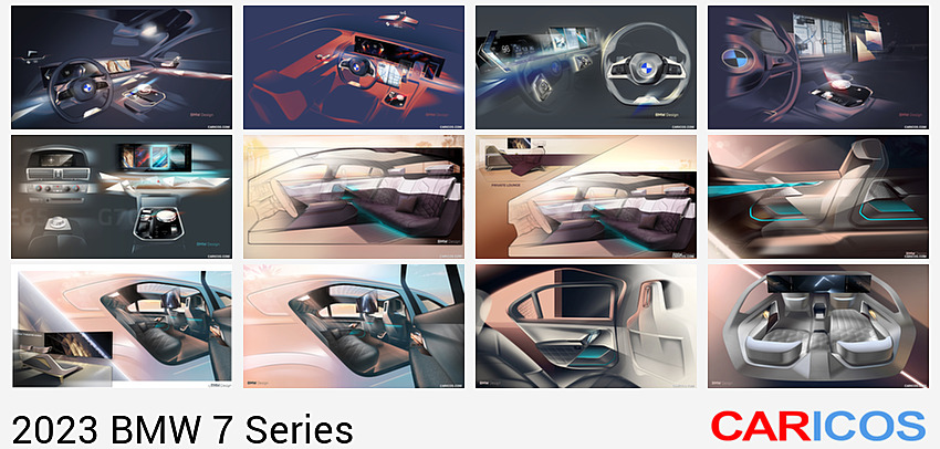 BMW 7 Series | 2023MY | Design Sketch