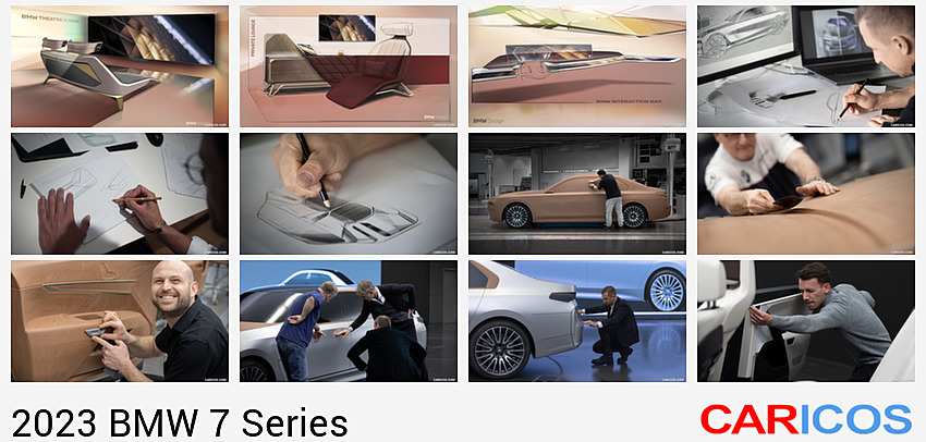 BMW 7 Series | 2023MY | Design Sketch