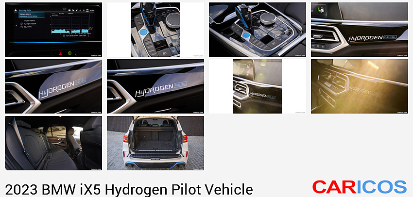 BMW iX5 Hydrogen Pilot Vehicle | 2023MY | Central Console