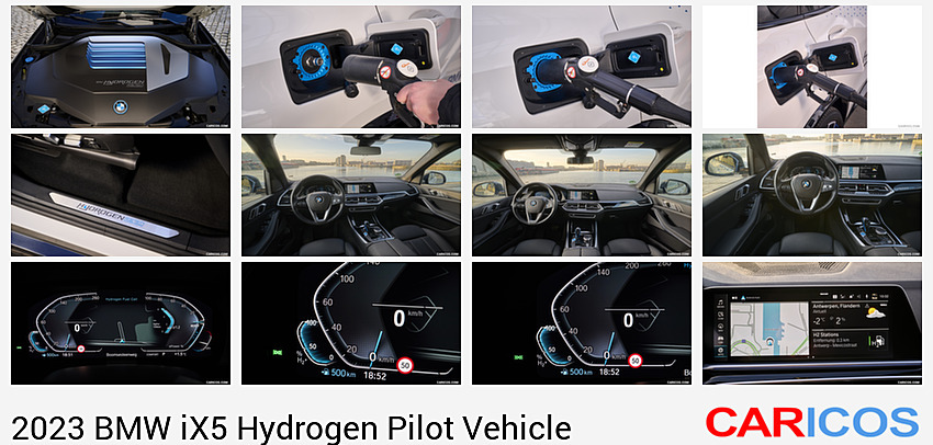 BMW iX5 Hydrogen Pilot Vehicle | 2023MY | Detail