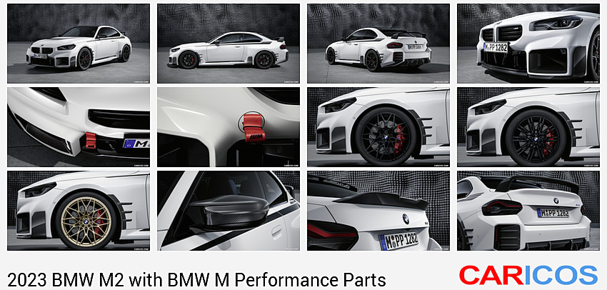 BMW M2 with BMW M Performance Parts