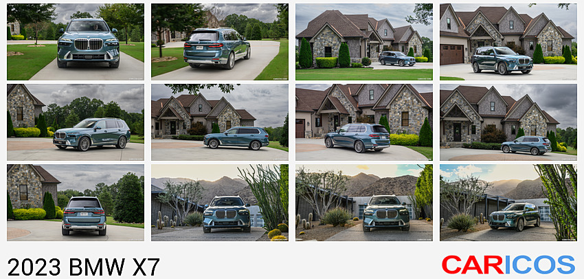 BMW X7 | 2023MY |  xDrive 40i (Color: Blue Ridge Mountain; US-Spec) | Front