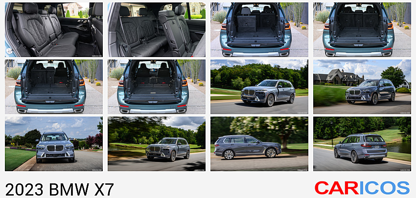 BMW X7 | 2023MY |  xDrive 40i (Color: Blue Ridge Mountain; US-Spec) | Interior, Rear Seats