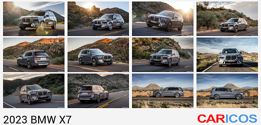 BMW X7 | 2023MY | Front Three-Quarter