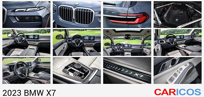 BMW X7 | 2023MY |  xDrive 40i (Color: Sparkling Copper Grey; US-Spec) | Headlight